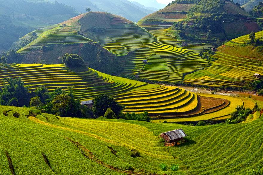17 - Campos de arroz de Mu Cang Chai (Vietna) - Imgur
