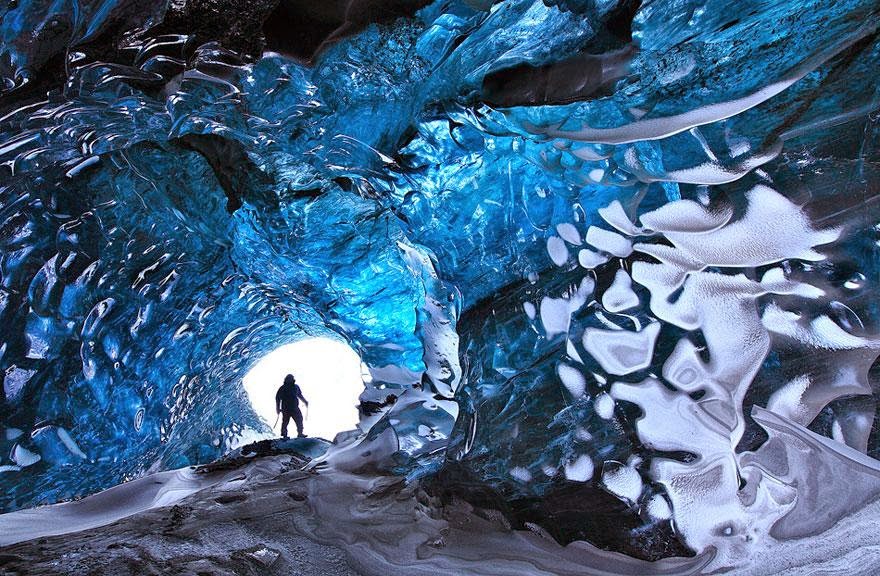 32 -  Cavernas de gelo de Vatnajokull (Islandia) - Imgur