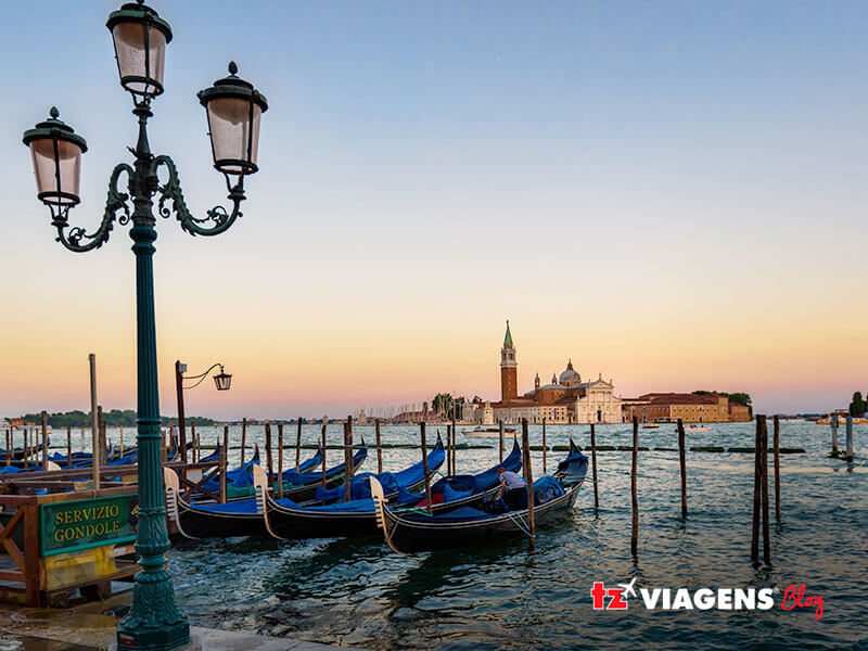Veneza, uma das cidades mais procurados por turistas que fazem uma viagem para a Itália 