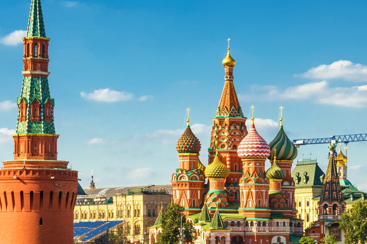 Lista de 10 Pontos turísticos da Rússia que você precisa conhecer. Imagem panorâmica da cidade de Moscou.
